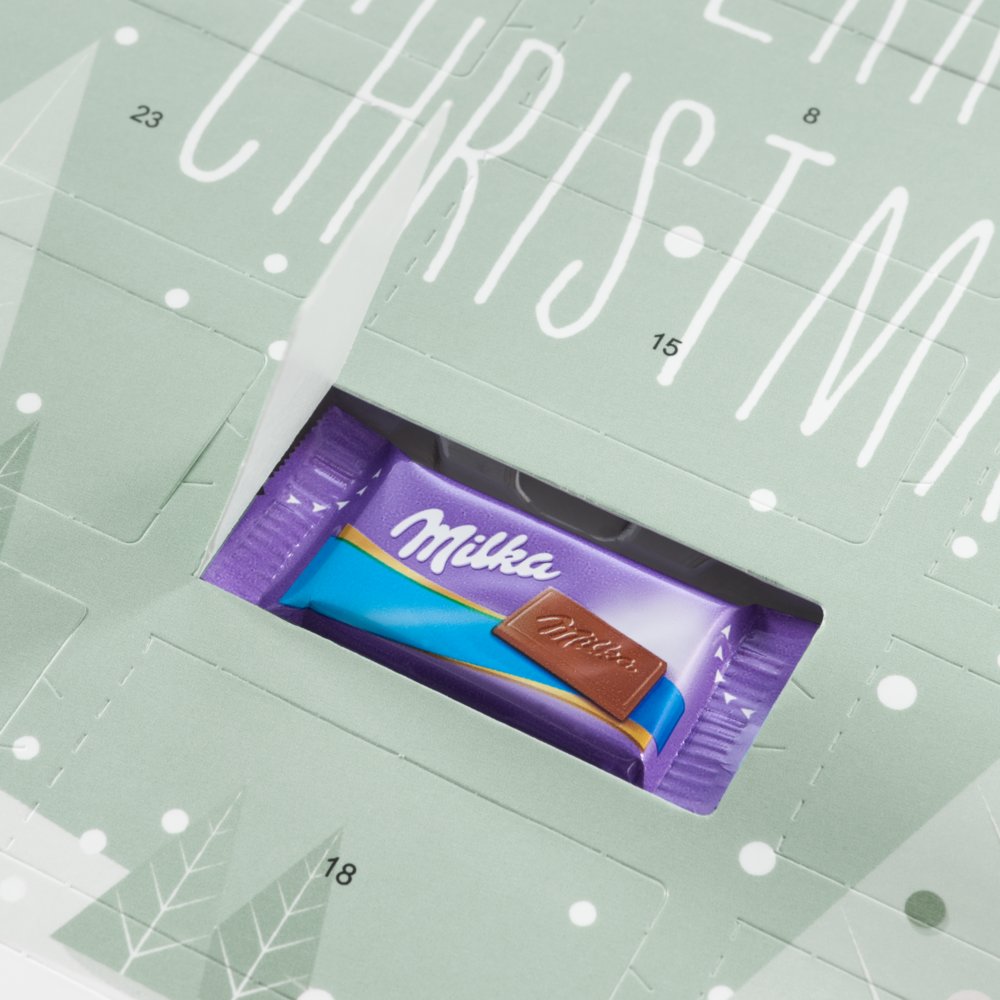 Wand-Adventskalender Milka drucken  Onlineprinters