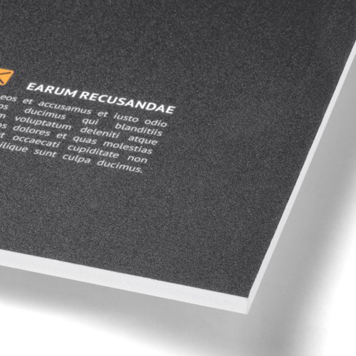 Weichschaumplatte mit freier Formwahl.