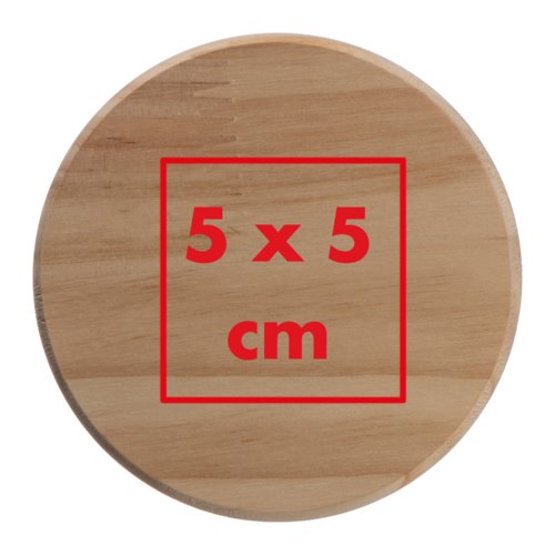 Helle Holz Vorratsdose mit Deckel.