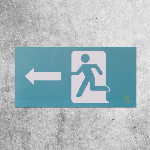 Reflektierender Aufkleber für Innen- und Außenbereiche.