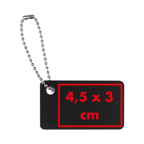 Metall-Anhänger mit Kettchen.