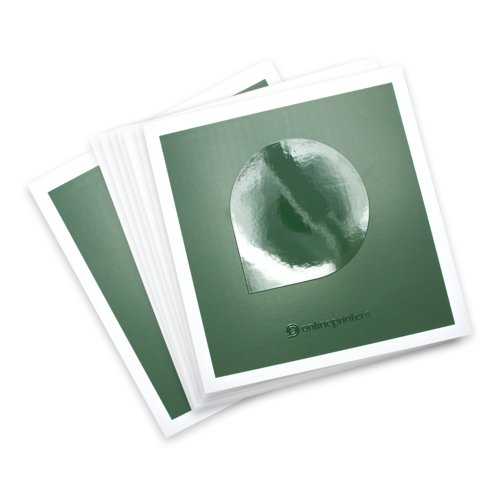 Postkarten mit partiellem Relieflack, CD-Format 1